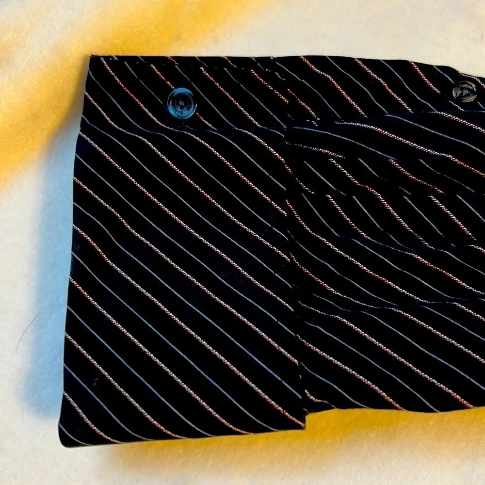 Banana republic, dress shirt, size, extra large, cuffed sleeve striped.